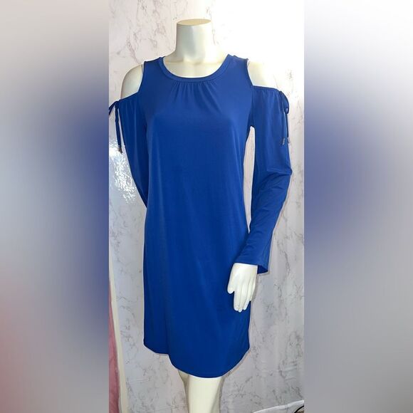 NWOT Micheal Kors Cold Shoulder Dress - Picture 2 of 5